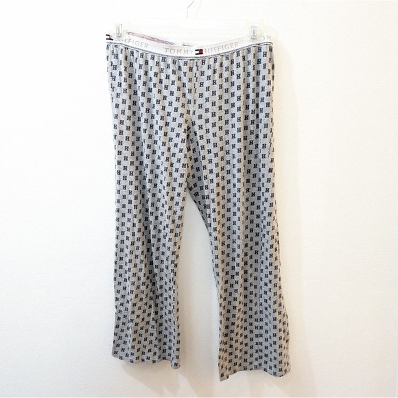 Tommy Hilfiger Gray Logo Pajama Bottom Pants Lounge, Mens Medium - Picture 1 of 10